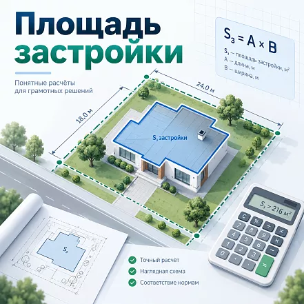 Площадь застройки
