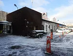 Фасад нежилого здания