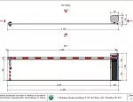 Проект установки шлагбаума