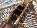 Отслоение краски и коррозия металла