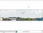 Схема развертки фасадов
