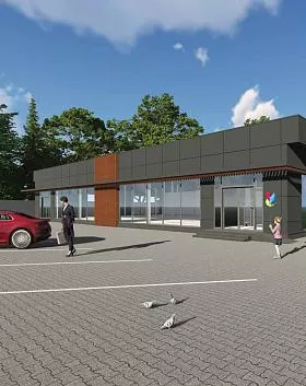 Проект некапитального строительства магазина