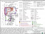 План земельного участка со строительной инфраструктурой