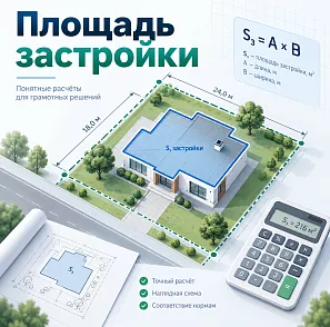 Площадь застройки